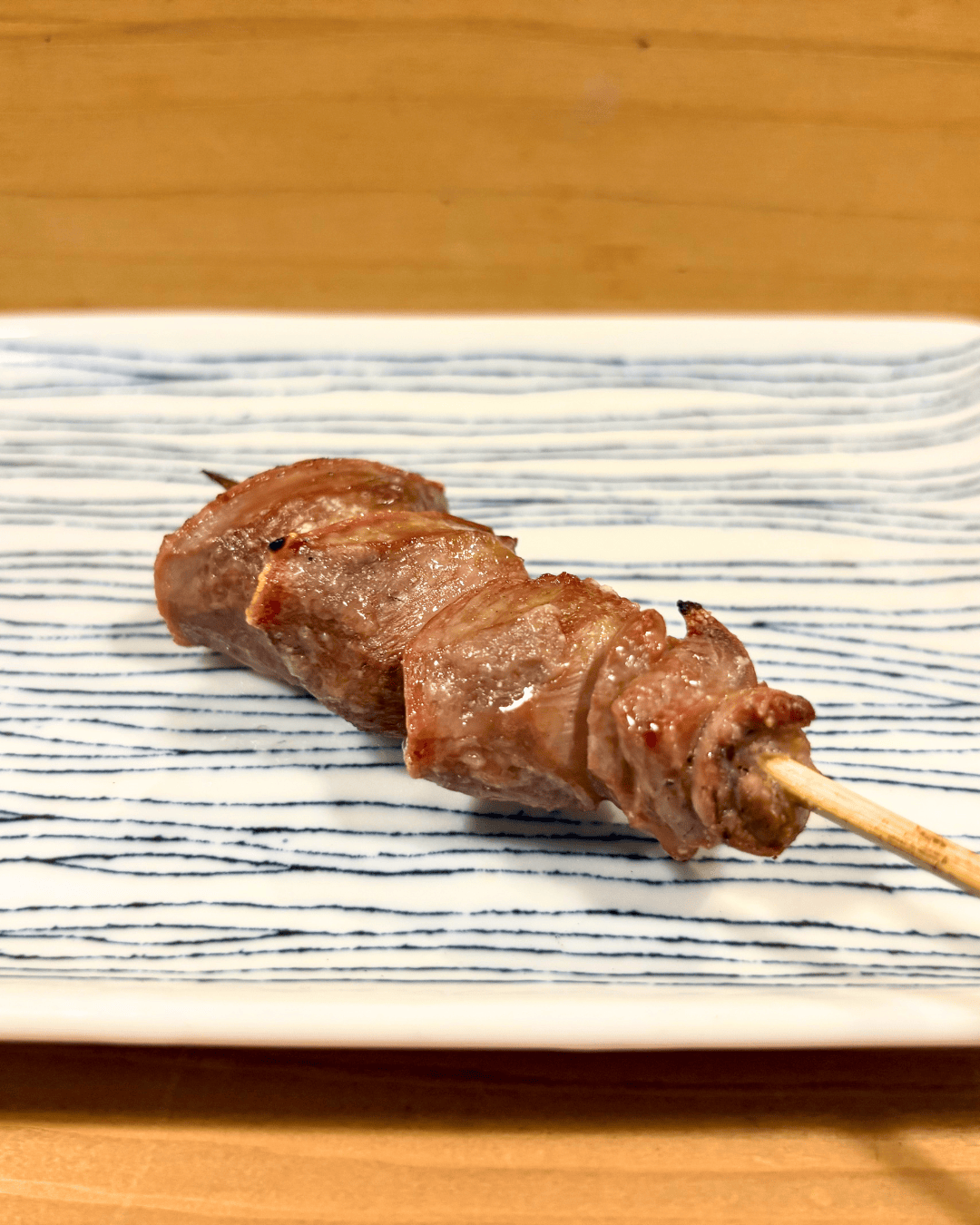 【新井薬師前】「焼鳥照喜」串メニュー「砂肝」