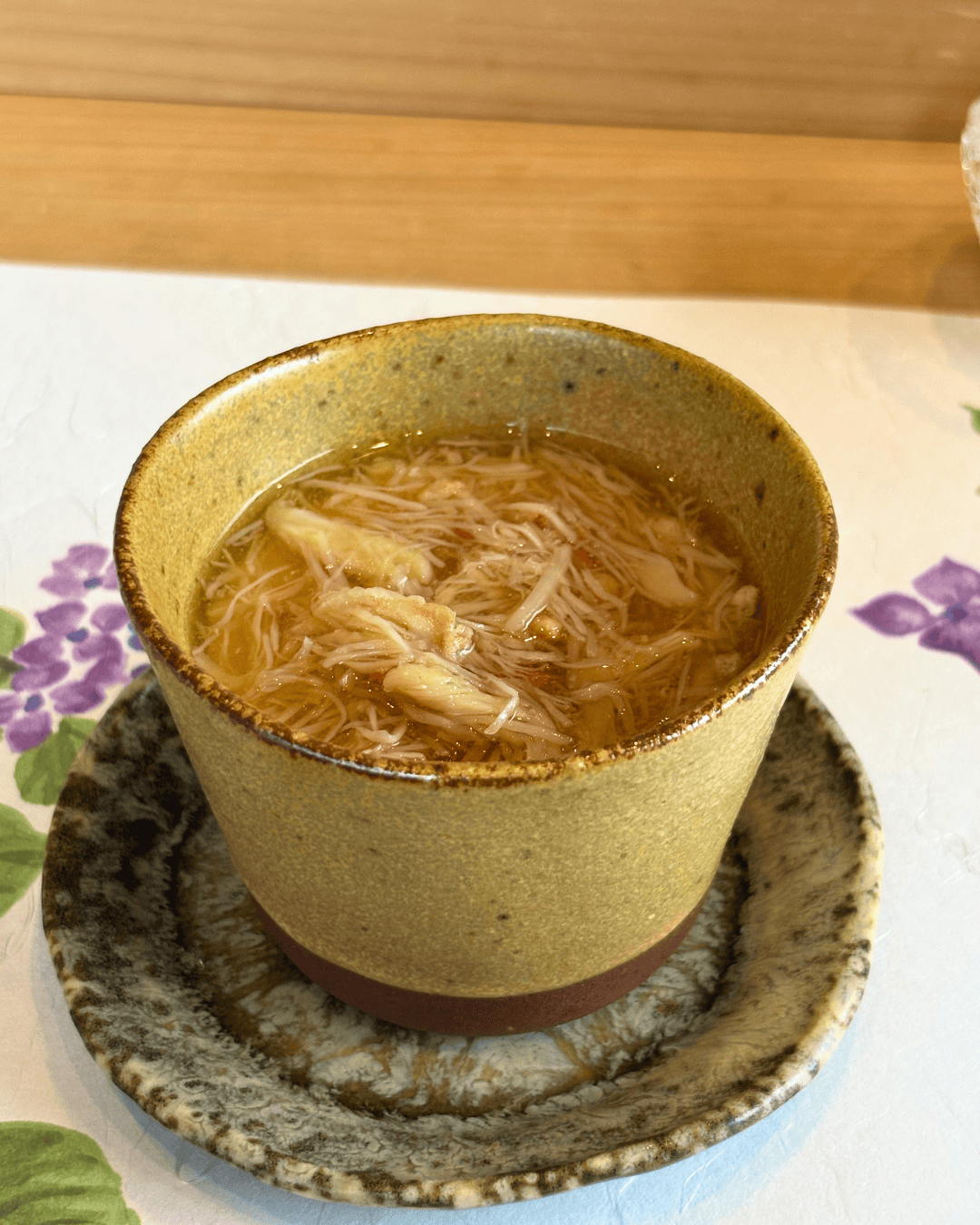 【野方】鮨「おたや」│派手さより、しっかり仕事した一貫が理想（カニの茶碗蒸し）